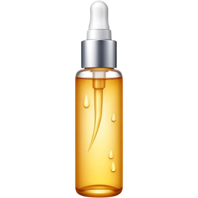 Hair serum emoji