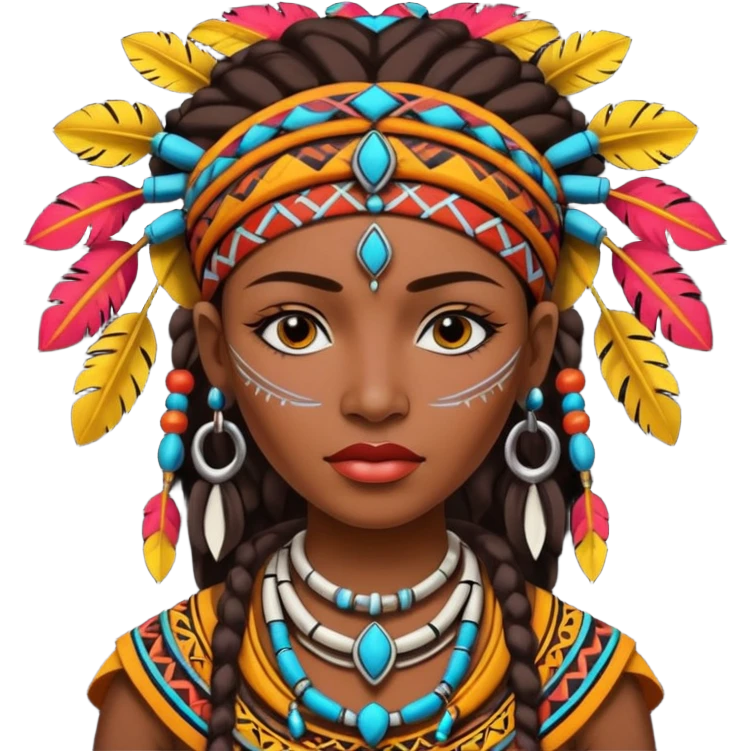 tribal woman emoji