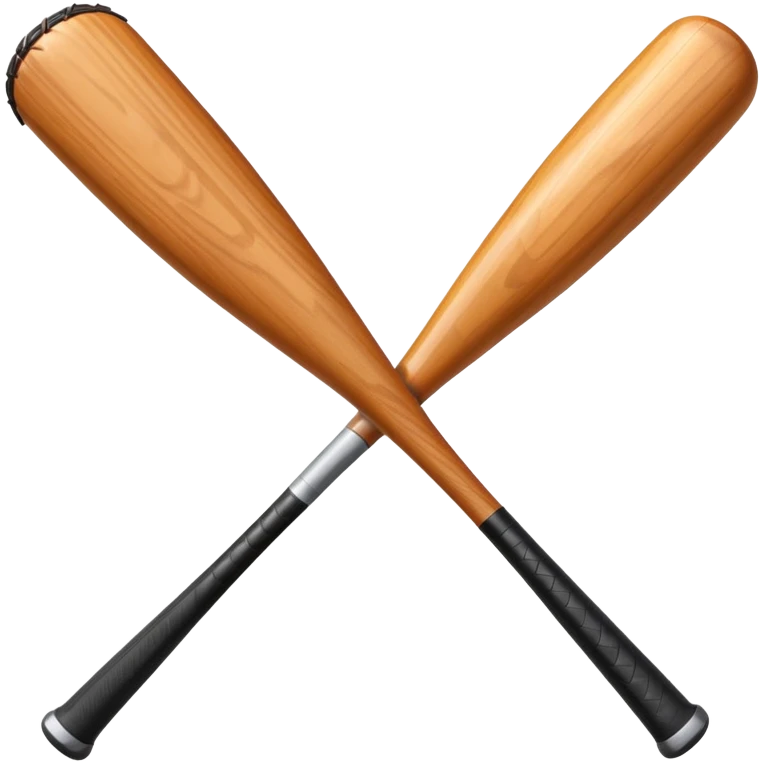 Baseball bat with Giants logo emoji
