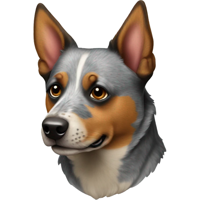 Australian cattle dog emoji