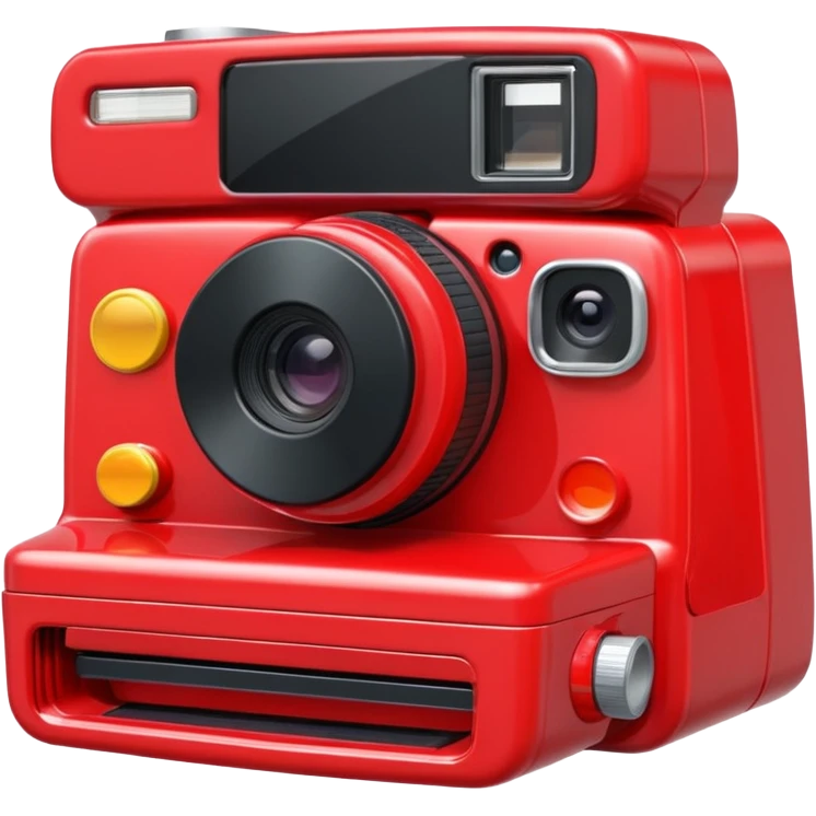 red Instant Camera emoji