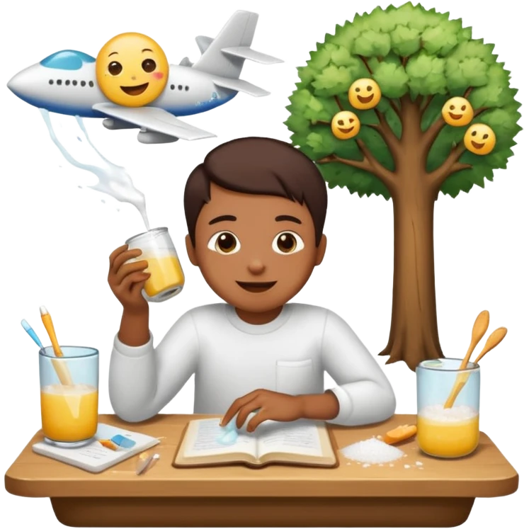  while drinking white liquid while flying while eating while dying while laughing while doing his homework while making salt while cutting down trees while using chat GPT while using emojis.com while producing babies emoji
