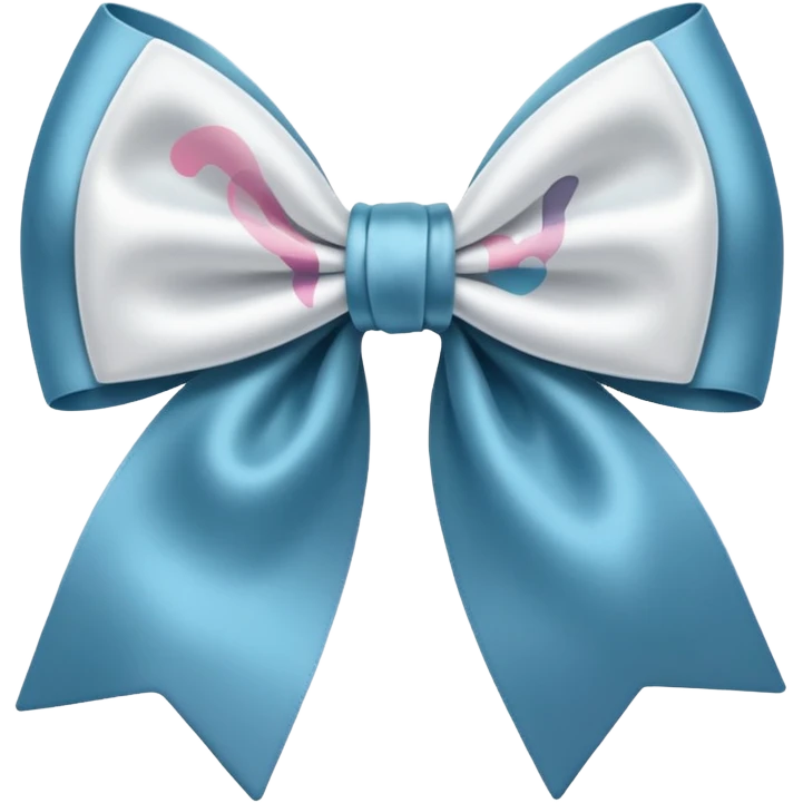 white bow  emoji