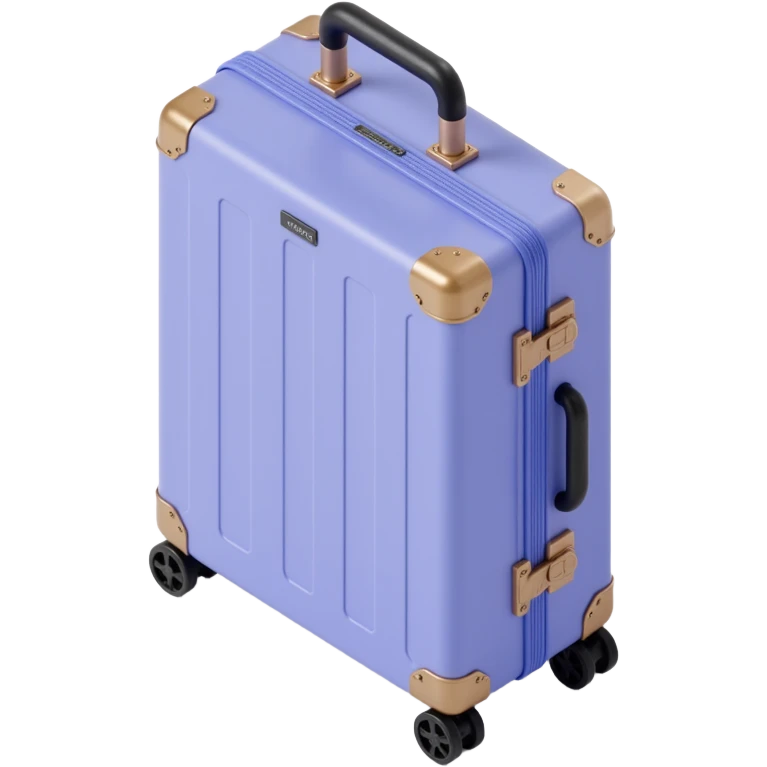 periwinkle luggage emoji