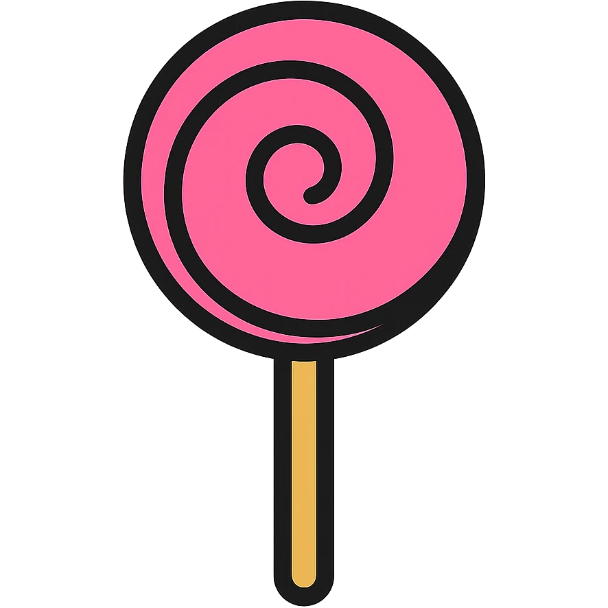 pink lollipop emoji
