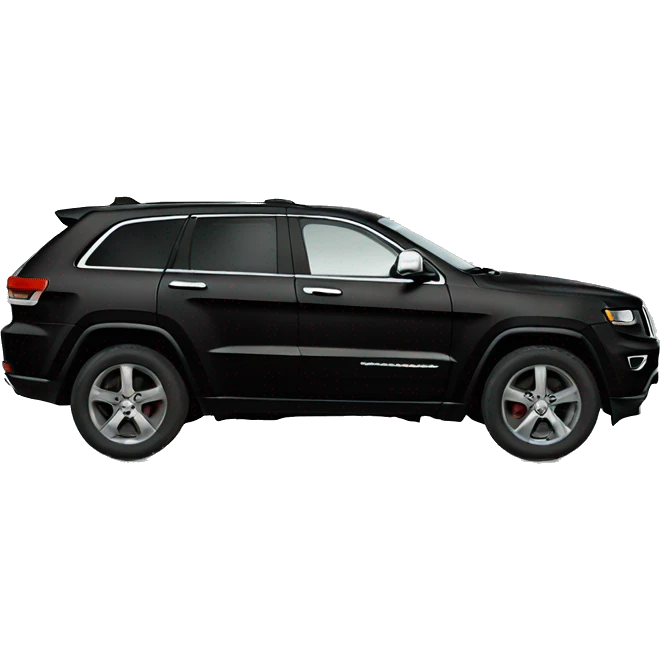 black jeep grand cherokee emoji