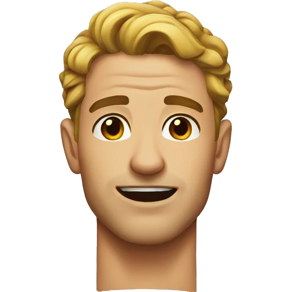 Jawline flex emoji
