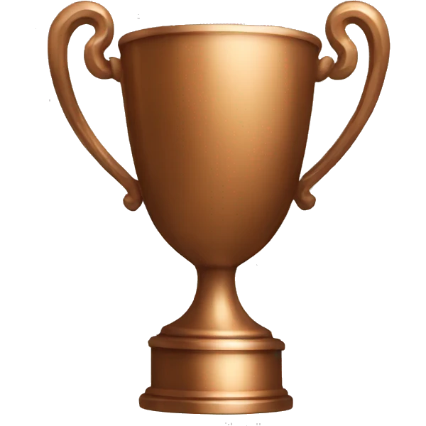 bronze trophy emoji