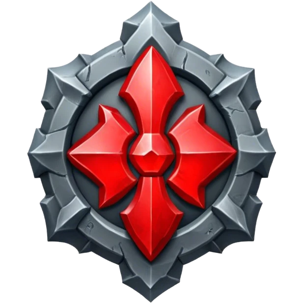chaos stone legion red emblem emoji