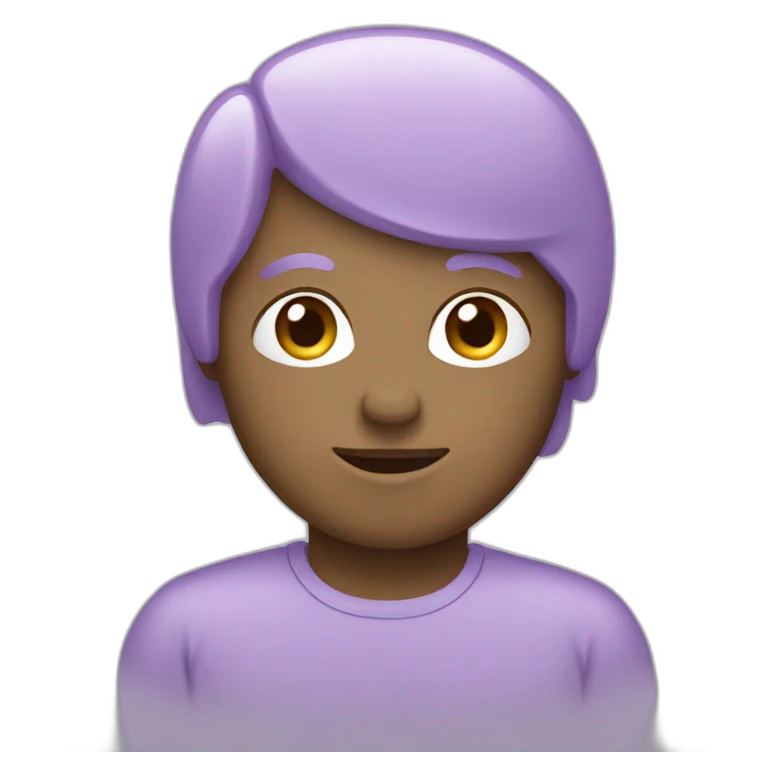 Light purple % emoji