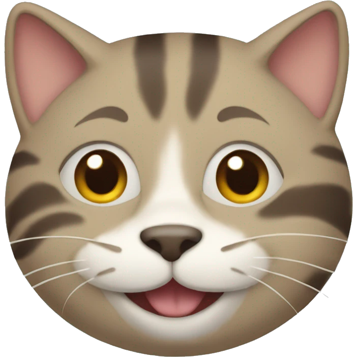 Cat smiling  emoji