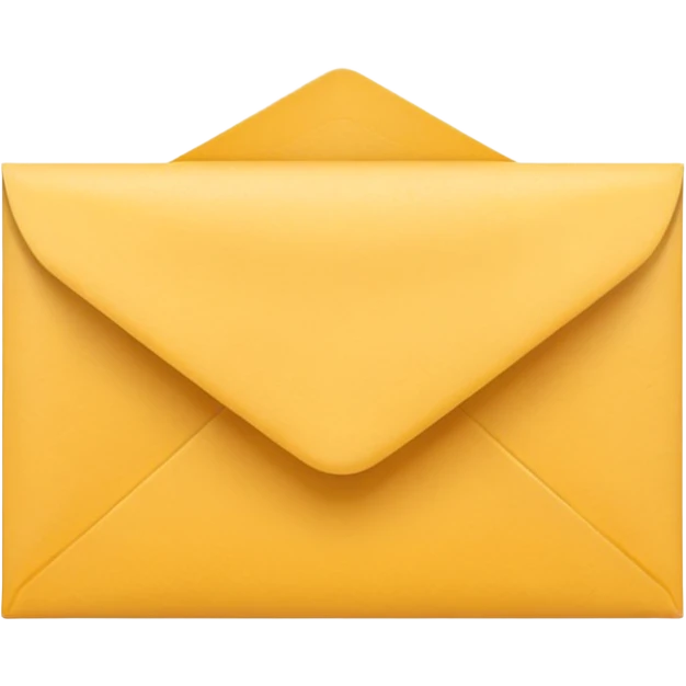 A simple emoji-style icon of a yellow manila envelope with subtle paper texture, clean edges, and a small graduation NUMBER  2017 group-photo icon on the front, graduation icon  emoji