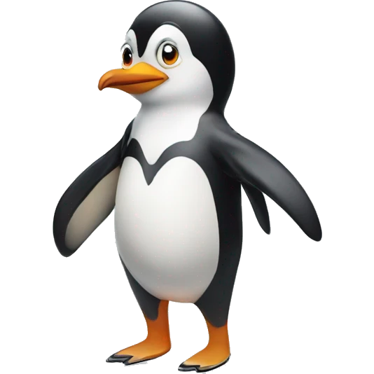 penguin in swimsuit emoji