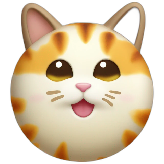 butternut rice cake mochi cat emoji