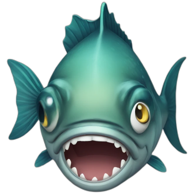 drooling-fish-weary emoji