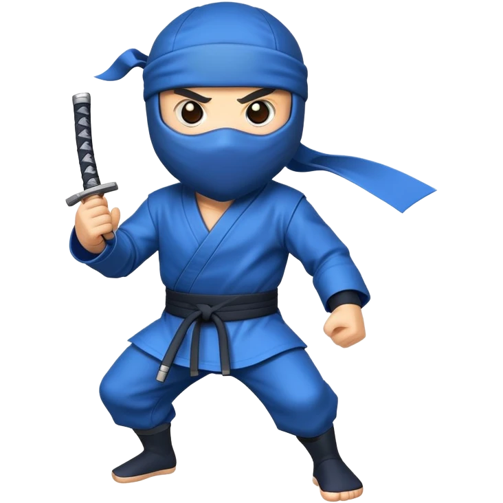 blue fruit ninja  emoji
