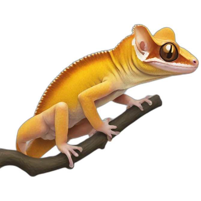crested gecko  emoji