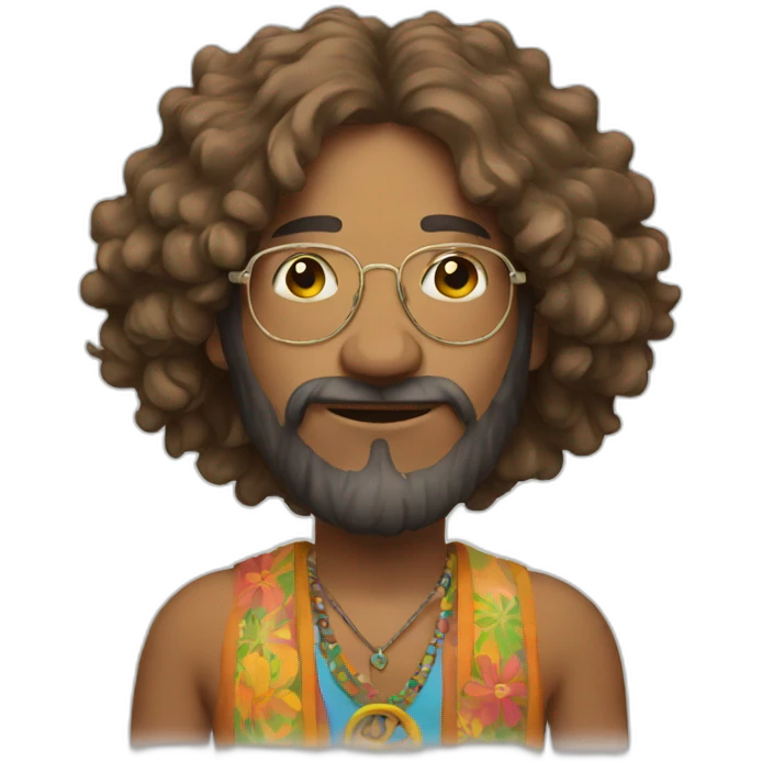 Hippy emoji