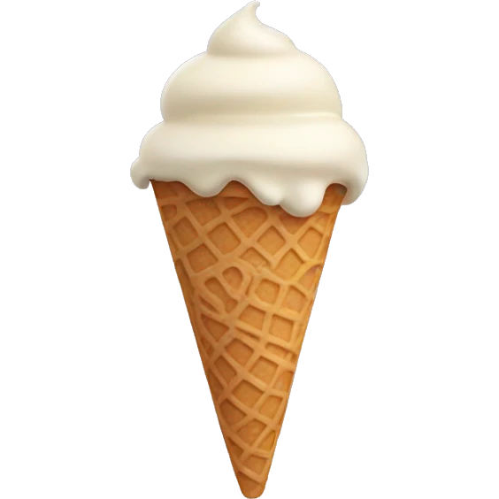 Ice cream emoji
