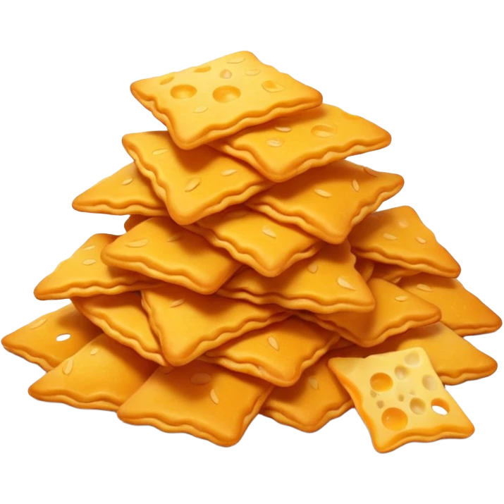 Cheese puff chips  emoji