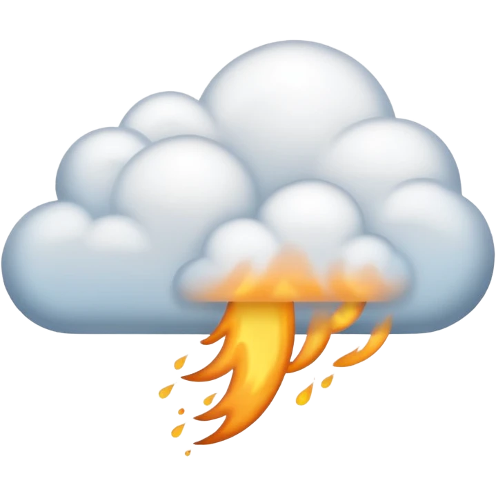 fart cloud from right to left emoji