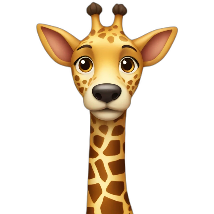 Doggiraffe perfection  🔵 emoji