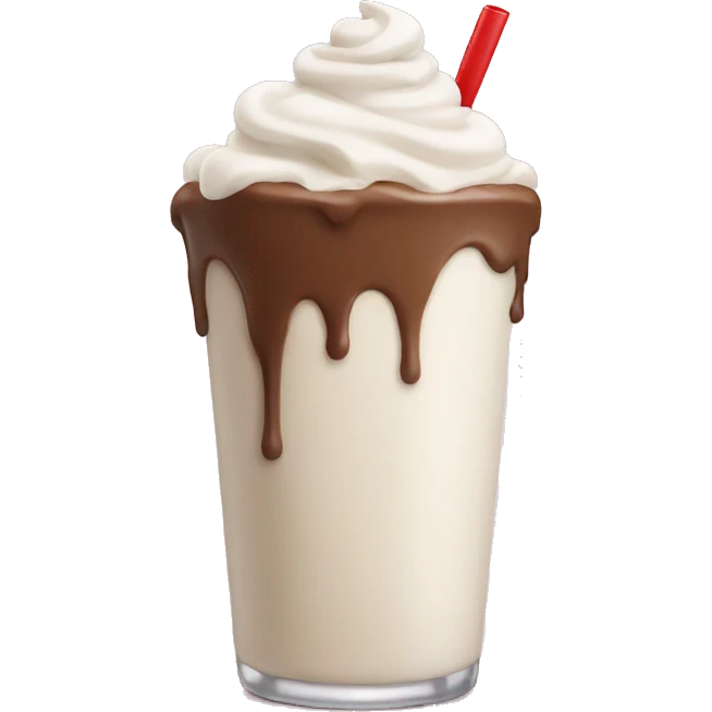 Milkshake emoji