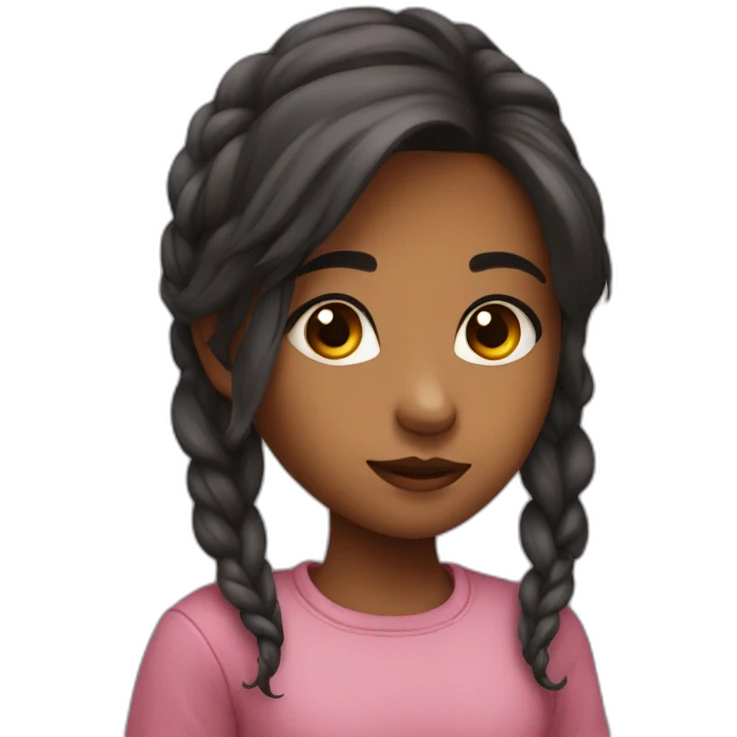 cute girl misterias emoji