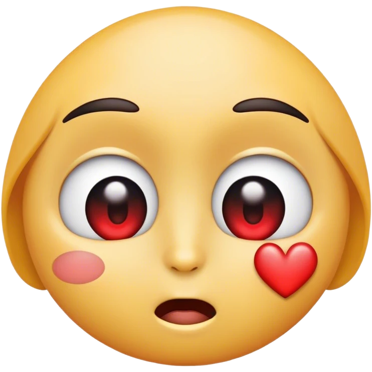 Heart eyes emoji face emoji