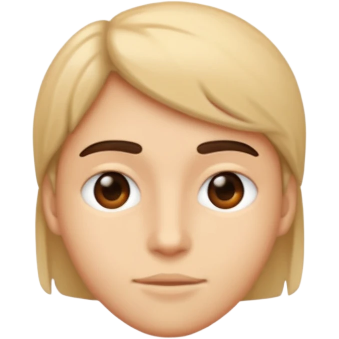 Blurry face emoji