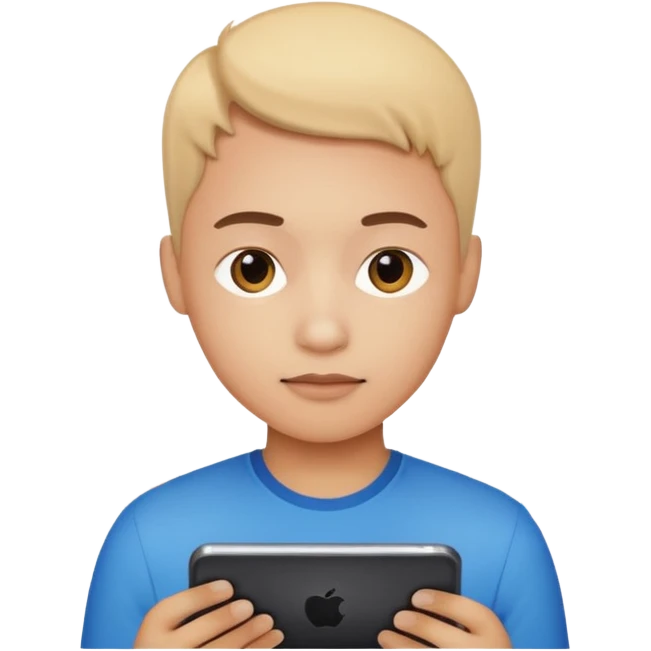 person with charts and social media icons, analyzing metrics, emoji style emoji