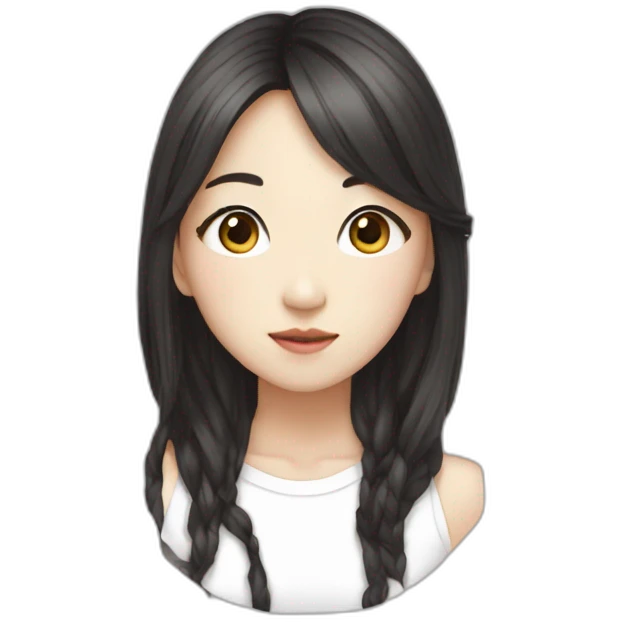 kpop idle girl emoji