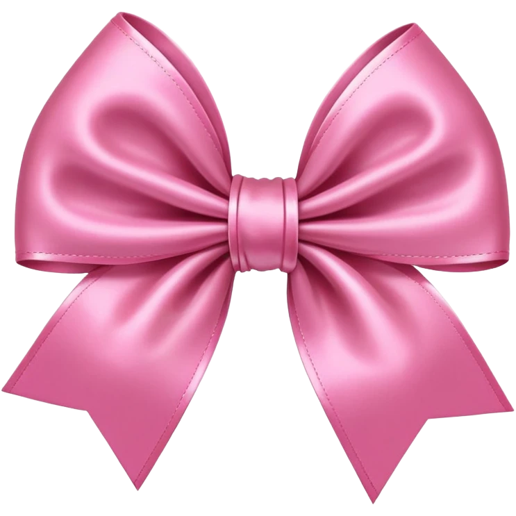 pink bow emoji