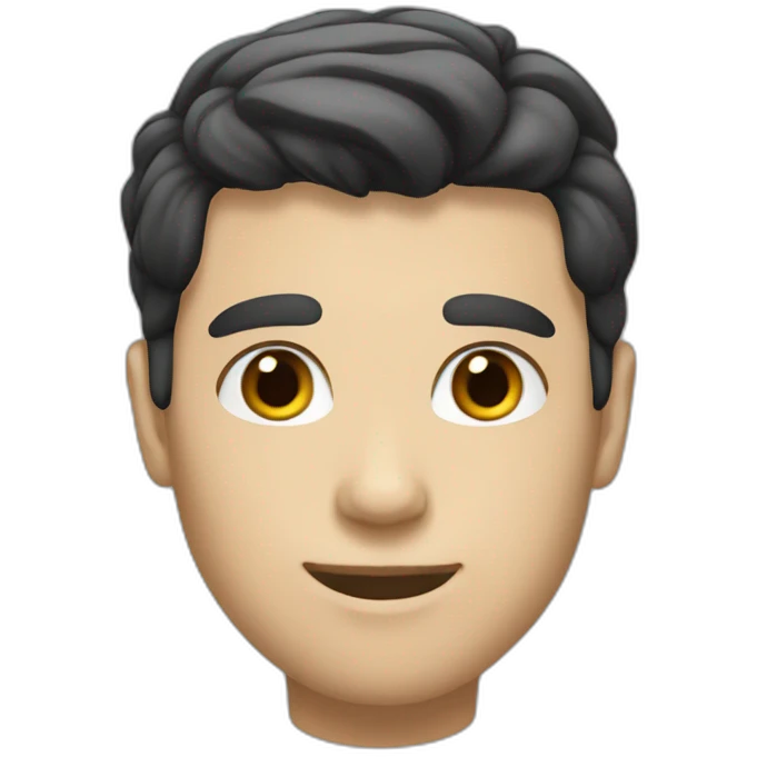 homosexual-white-male-with-dark-hair emoji