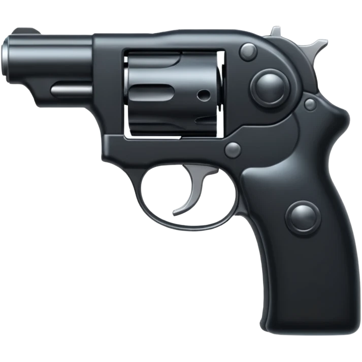 Pistolet noir emoji