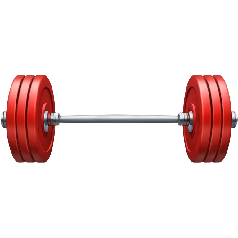 single barbell emoji