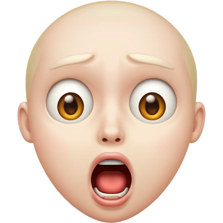 shocked face  emoji