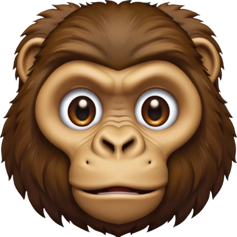 gorilla face emoji