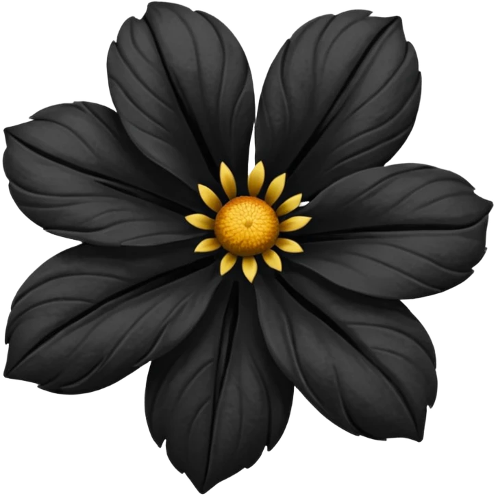 Charbon (flower) emoji