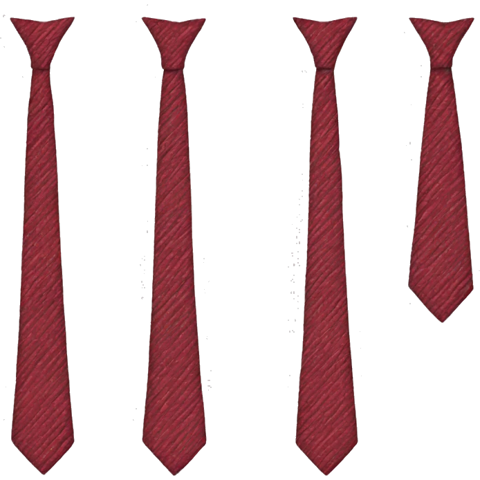 Tie up emoji