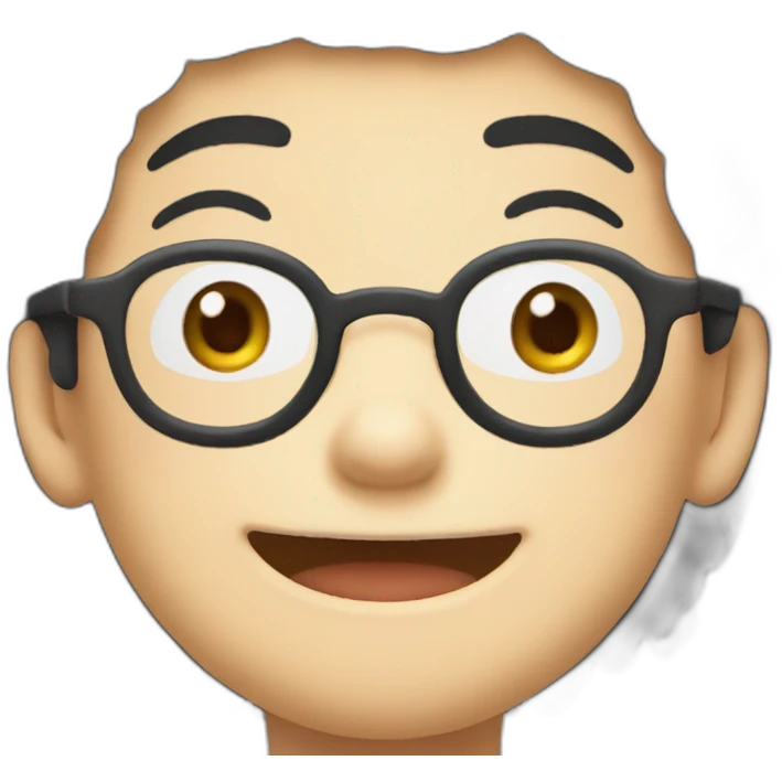 Nobita smile emoji emoji