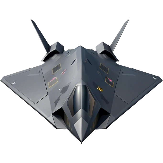 F-117 Nighthawk - Lockheed Martin (Stealth Grey) emoji