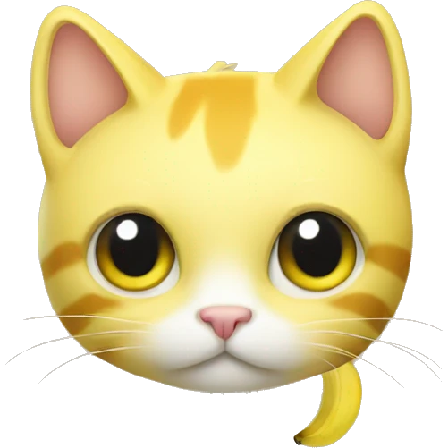 Banana cat emoji