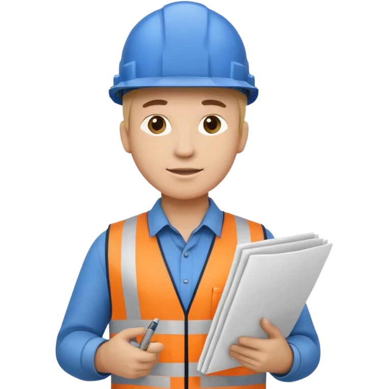 Ingeniero cuerpo completo hasta los pies  emoji