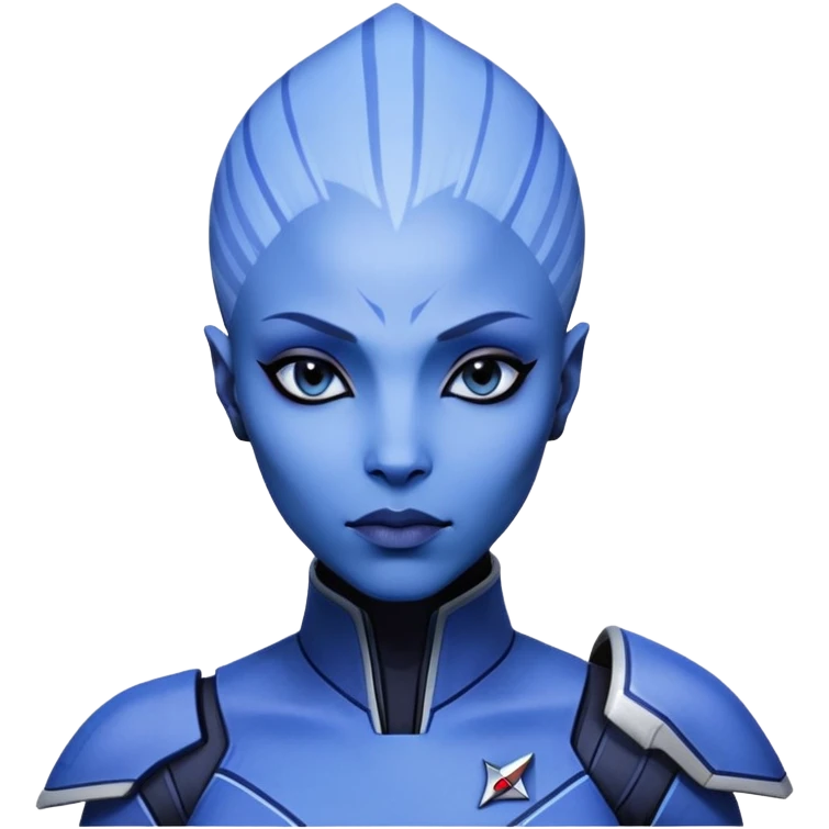Liara T'Soni from Mass Effect emoji