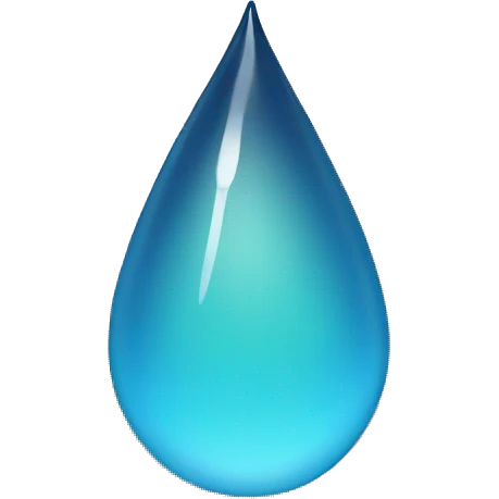 Teardrop emoji