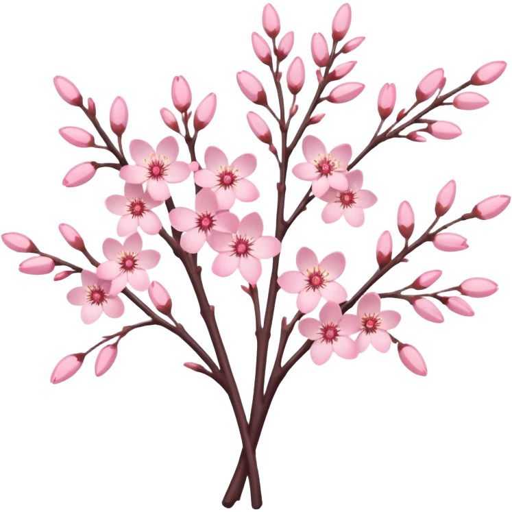 Flower Bouquets, Sakuras
 emoji