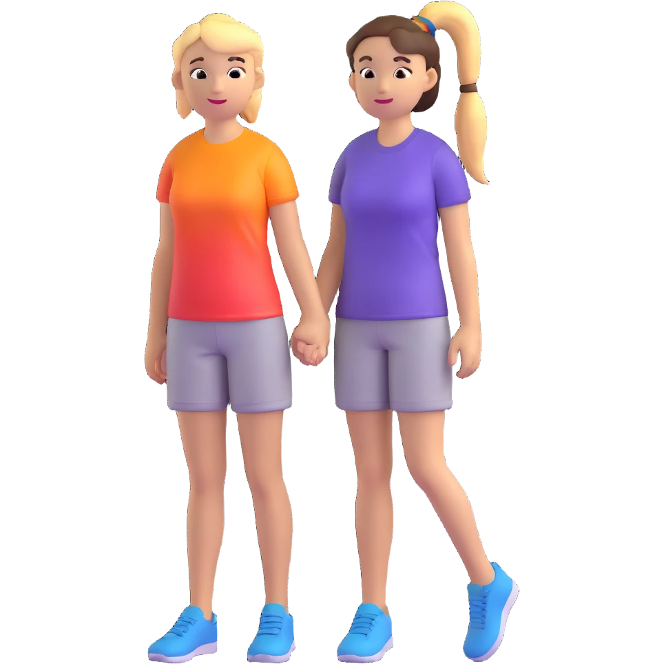 niña con coleta, con camiseta colorida emoji