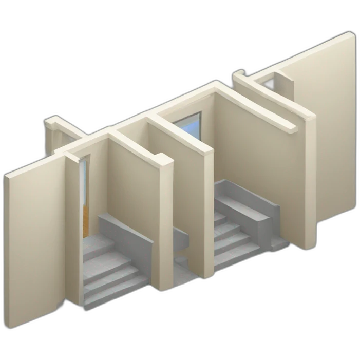 corridor isometric emoji