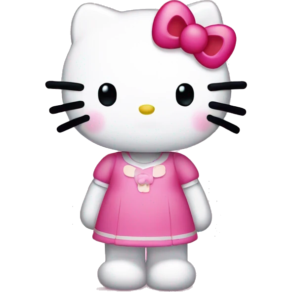 hello kitty love emoji